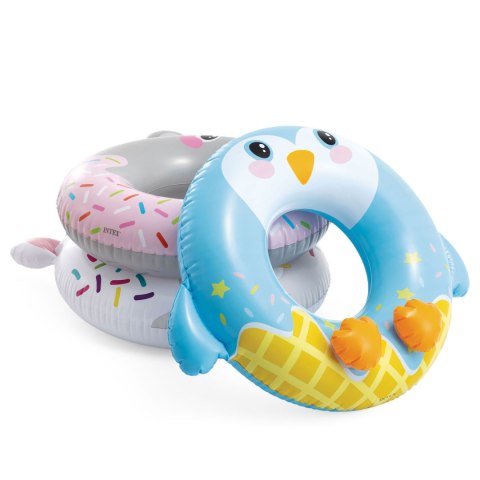 Koło do pływania Pingwin 81 cm INTEX 59266 Koło do pływania Pingwin 81 cm INTEX 59266