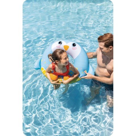 Koło do pływania Pingwin 81 cm INTEX 59266 Koło do pływania Pingwin 81 cm INTEX 59266