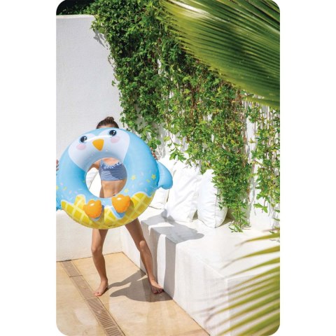 Koło do pływania Pingwin 81 cm INTEX 59266 Koło do pływania Pingwin 81 cm INTEX 59266