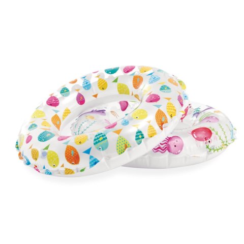 Koło do pływania kolorowe rybki 61 cm INTEX 59241 Koło do pływania kolorowe rybki 61 cm INTEX 59241
