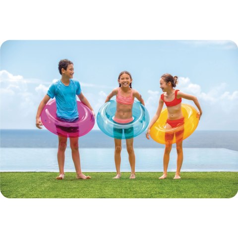 Koło do pływania pomarańczowe 76 cm INTEX 59260 Koło do pływania pomarańczowe 76 cm INTEX 59260