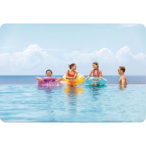 Koło do pływania pomarańczowe 76 cm INTEX 59260 Koło do pływania pomarańczowe 76 cm INTEX 59260