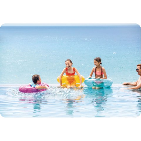 Koło do pływania pomarańczowe 76 cm INTEX 59260 Koło do pływania pomarańczowe 76 cm INTEX 59260