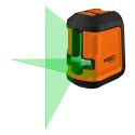 LASER KRZYŻOWY 15M ZIELONY UCHWYT+ETUI