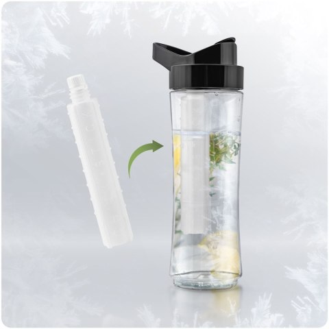 Pojemnik butelka do blendera 600 ml + wkład chłodzący BD-755 Berdsen Pojemnik butelka do blendera 600 ml + wkład chłodzący BD-755 Berdsen