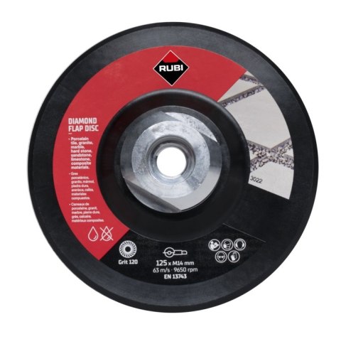 TARCZA ELASTYCZNA FLAP DISC 100/120 115MM ŚREDNI TARCZA ELASTYCZNA FLAP DISC 100/120 115MM ŚREDNI