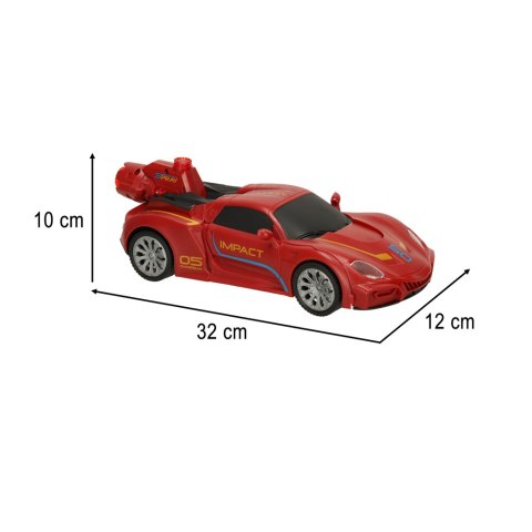 Transformer Revolt TRANSFORMING ROBOT RACER czerwo Transformer Revolt TRANSFORMING ROBOT RACER czerwo