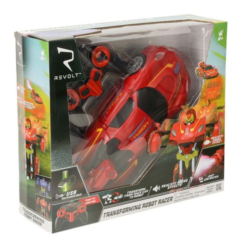 Transformer Revolt TRANSFORMING ROBOT RACER czerwo Transformer Revolt TRANSFORMING ROBOT RACER czerwo