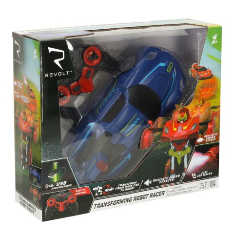 Transformer Revolt TRANSFORMING ROBOT RACER niebie Transformer Revolt TRANSFORMING ROBOT RACER niebie