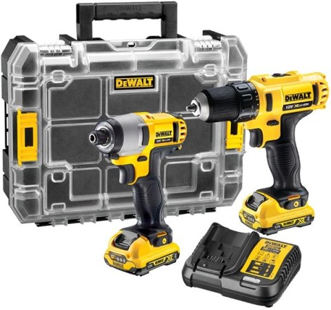 ZESTAW XR 12V DCD710 + DCF815 2*2.0AH ZESTAW XR 12V DCD710 + DCF815 2*2.0AH