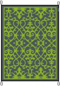Mata piknikowa dwustronna CHILL MAT XXL 2x2|7m ZIELONA