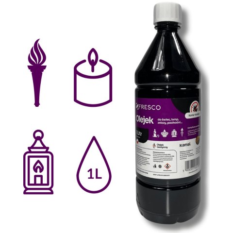 Paliwo olej do lamp, pochodni i świec 1,0L ANTYKOMAR Paliwo olej do lamp, pochodni i świec 1,0L ANTYKOMAR