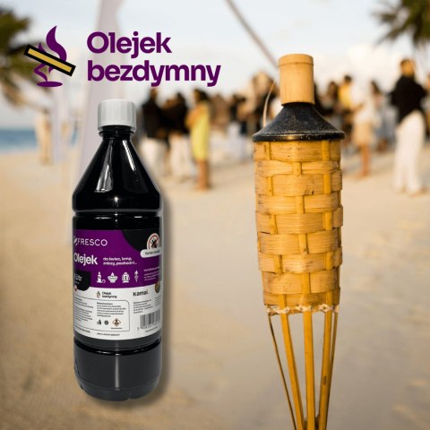 Paliwo olej do lamp, pochodni i świec 1,0L ANTYKOMAR Paliwo olej do lamp, pochodni i świec 1,0L ANTYKOMAR