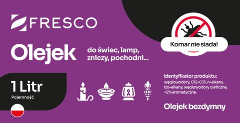 Paliwo olej do lamp, pochodni i świec 1,0L ANTYKOMAR Paliwo olej do lamp, pochodni i świec 1,0L ANTYKOMAR