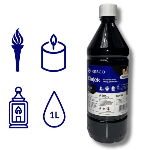 Paliwo olej do lamp, pochodni i świec 1,0L BEZZAPACHOWY Paliwo olej do lamp, pochodni i świec 1,0L BEZZAPACHOWY