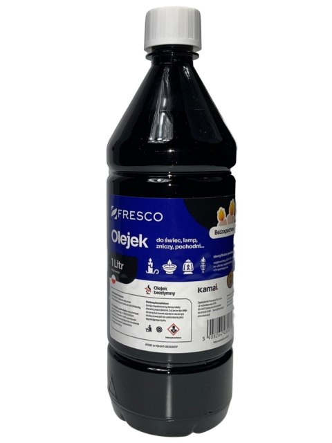 Paliwo olej do lamp, pochodni i świec 1,0L BEZZAPACHOWY Paliwo olej do lamp, pochodni i świec 1,0L BEZZAPACHOWY