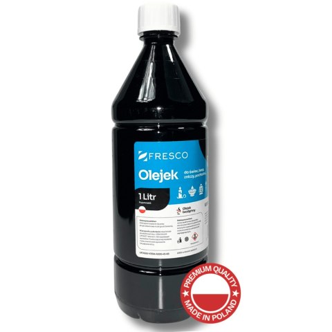 Paliwo olej do lamp, pochodni i świec 1,0L FREZJA Paliwo olej do lamp, pochodni i świec 1,0L FREZJA