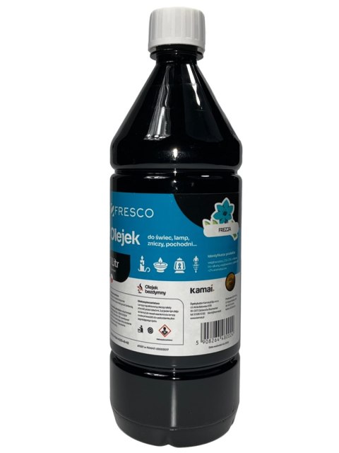 Paliwo olej do lamp, pochodni i świec 1,0L FREZJA Paliwo olej do lamp, pochodni i świec 1,0L FREZJA