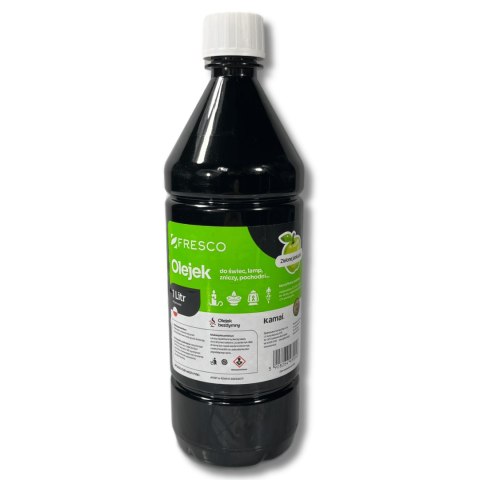 Paliwo olej do lamp, pochodni i świec 1,0L JABŁKO Paliwo olej do lamp, pochodni i świec 1,0L JABŁKO