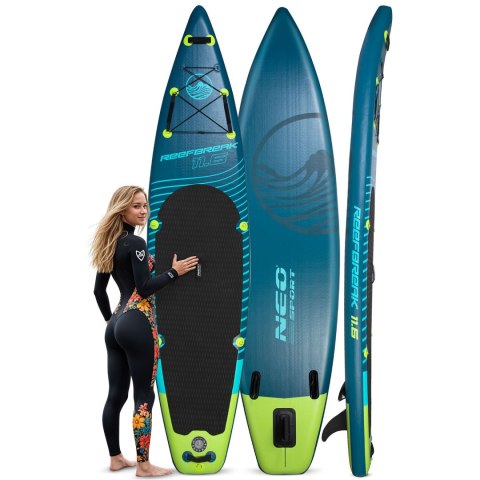 Deska SUP Reefbreak 350 x 81 x 15 cm Neo-Sport 170300 Deska SUP Reefbreak 350 x 81 x 15 cm Neo-Sport 170300