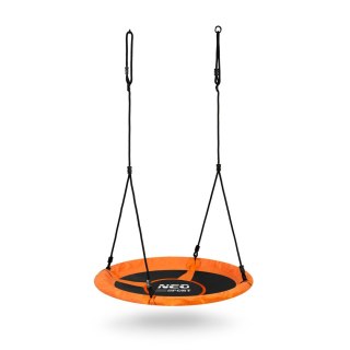 Huśtawka bocianie gniazdo Swingo XXL pomarańczowa 95 cm