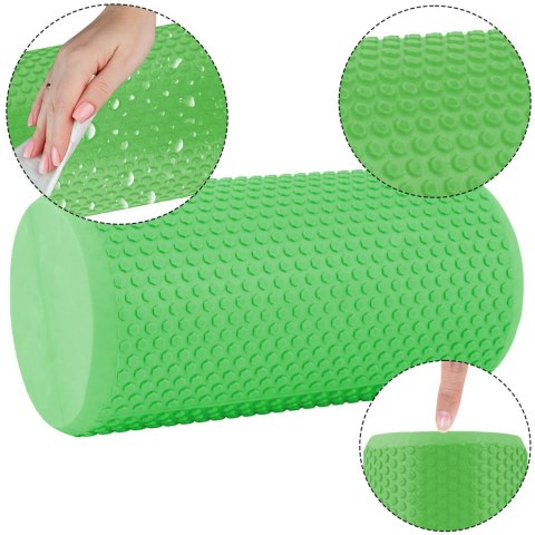 Roller wałek do ćwiczeń EVA NS-963 zielony Roller wałek do ćwiczeń EVA NS-963 zielony