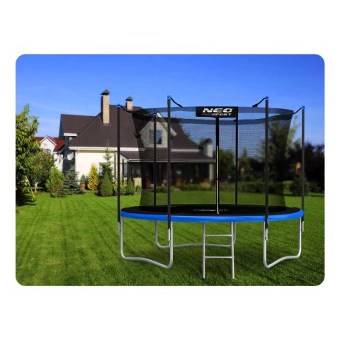 Trampolina ogrodowa 10ft/312cm z siatką wewnętrzną i drabinką Neo-Sport Trampolina ogrodowa 10ft/312cm z siatką wewnętrzną i drabinką Neo-Sport