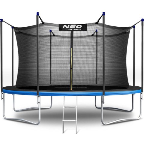 Trampolina ogrodowa 13ft/404cm z siatką wewnętrzną i drabinką Neo-Sport Trampolina ogrodowa 13ft/404cm z siatką wewnętrzną i drabinką Neo-Sport