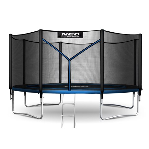 Trampolina ogrodowa 13ft/404cm z siatką zewnętrzną i drabinką Neo-Sport Trampolina ogrodowa 13ft/404cm z siatką zewnętrzną i drabinką Neo-Sport