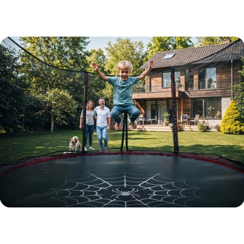 Trampolina ogrodowa 6ft/183cm z siatką zewnętrzną i drabinką Neo-Sport Trampolina ogrodowa 6ft/183cm z siatką zewnętrzną i drabinką Neo-Sport