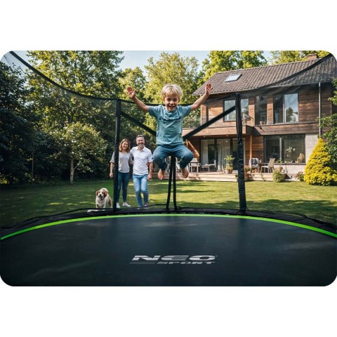 Trampolina ogrodowa 6ft/183cm z siatką zewnętrzną i drabinką Neo-Sport Trampolina ogrodowa 6ft/183cm z siatką zewnętrzną i drabinką Neo-Sport