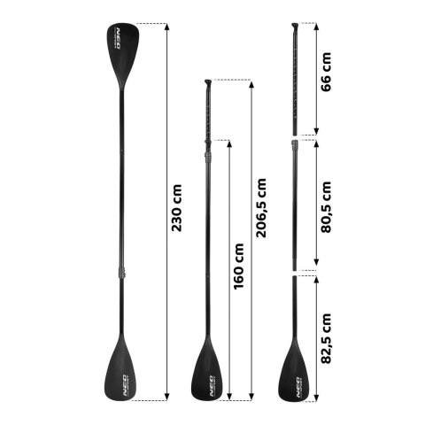 Wiosło 2w1 do deski SUP Neo-Sport Wiosło 2w1 do deski SUP Neo-Sport