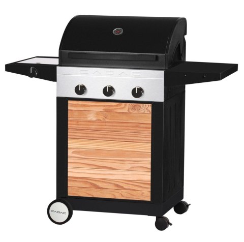 Grill gazowy stacjonarny CADAC WOODY Entertainer z bocznym palnikiem Grill gazowy stacjonarny CADAC WOODY Entertainer z bocznym palnikiem