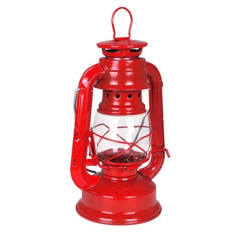 Lampa turystyczna 19cm CZERWONA sztormowa Lampa turystyczna 19cm CZERWONA sztormowa