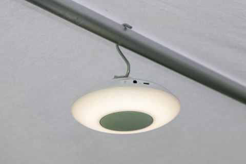 Lampa wisząca 200 lumenów AUREOLA z głośnikiem na pilota Lampa wisząca 200 lumenów AUREOLA z głośnikiem na pilota