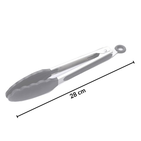 Szczypce mini CADAC 28cm z uchwytem silikonowym Szczypce mini CADAC 28cm z uchwytem silikonowym