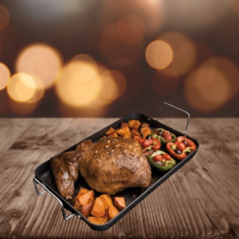 Brytfanna prostokątna z uchwytami CADAC Meridian z powłoką GreenGrill® Brytfanna prostokątna z uchwytami CADAC Meridian z powłoką GreenGrill®