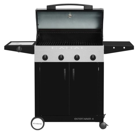 Grill gazowy 4 palnikowy SUPREME CZARNY