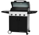 Grill gazowy 4 palnikowy SUPREME CZARNY