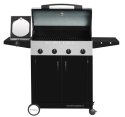 Grill gazowy 4 palnikowy SUPREME CZARNY