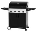 Grill gazowy 4 palnikowy SUPREME CZARNY