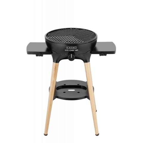 Grill gazowy CADAC BBQ City Chef 40 bambusowe nogi CZARNY Grill gazowy CADAC BBQ City Chef 40 bambusowe nogi CZARNY