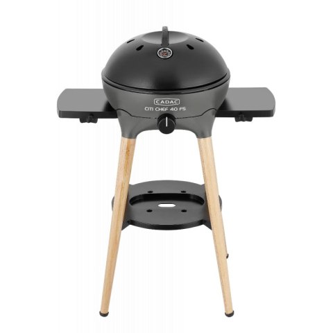 Grill gazowy CADAC BBQ City Chef 40 bambusowe nogi SZARY Grill gazowy CADAC BBQ City Chef 40 bambusowe nogi SZARY