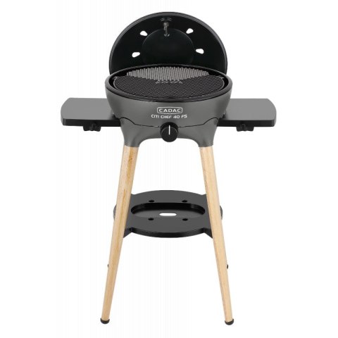 Grill gazowy CADAC BBQ City Chef 40 bambusowe nogi SZARY Grill gazowy CADAC BBQ City Chef 40 bambusowe nogi SZARY