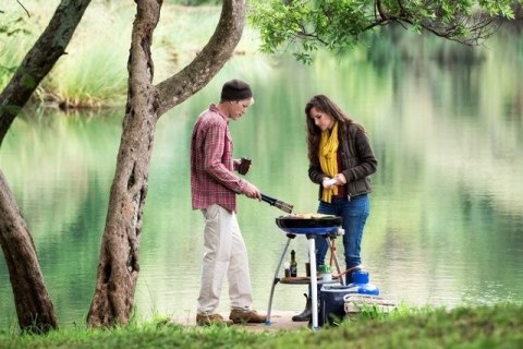 Grill gazowy CADAC BBQ/Plancha Carri Chef 47cm z pokrywą Grill gazowy CADAC BBQ/Plancha Carri Chef 47cm z pokrywą