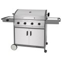 Grill gazowy stacjonarny MERIDIAN 4 ze stali nierdzewnej