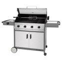 Grill gazowy stacjonarny MERIDIAN 4 ze stali nierdzewnej