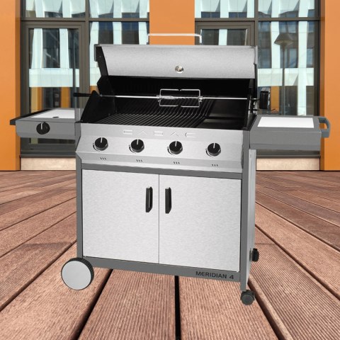 Grill gazowy stacjonarny MERIDIAN 4 ze stali nierdzewnej Grill gazowy stacjonarny MERIDIAN 4 ze stali nierdzewnej