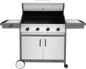 Grill gazowy stacjonarny MERIDIAN 4 ze stali nierdzewnej