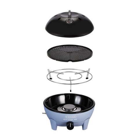 Grill gazowy stołowy CADAC City Chef 38,5cm BŁĘKITNY Grill gazowy stołowy CADAC City Chef 38,5cm BŁĘKITNY